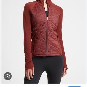 Athleta Flurry Force Women's Running Jacket in Rust